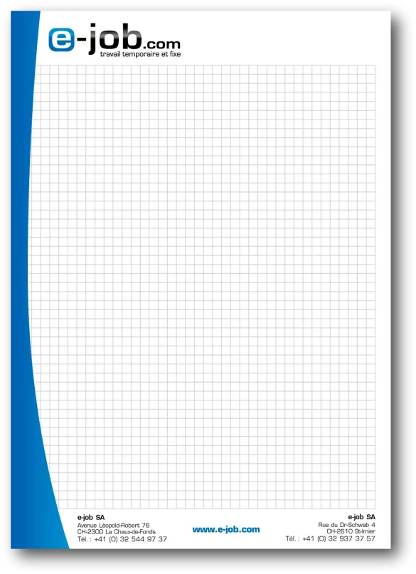 bloc-note avec logo