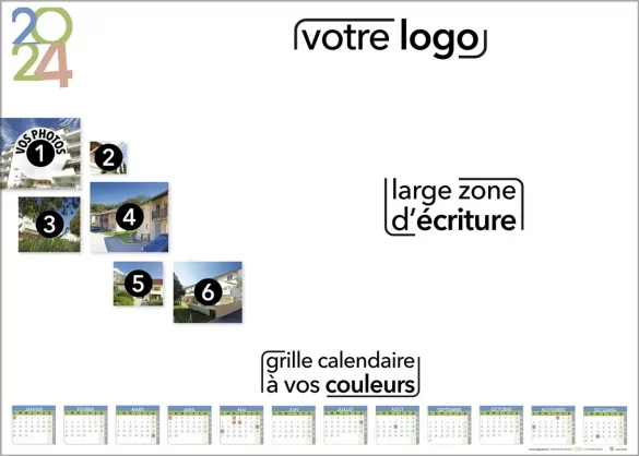 Sous-main personnalisable pas cher